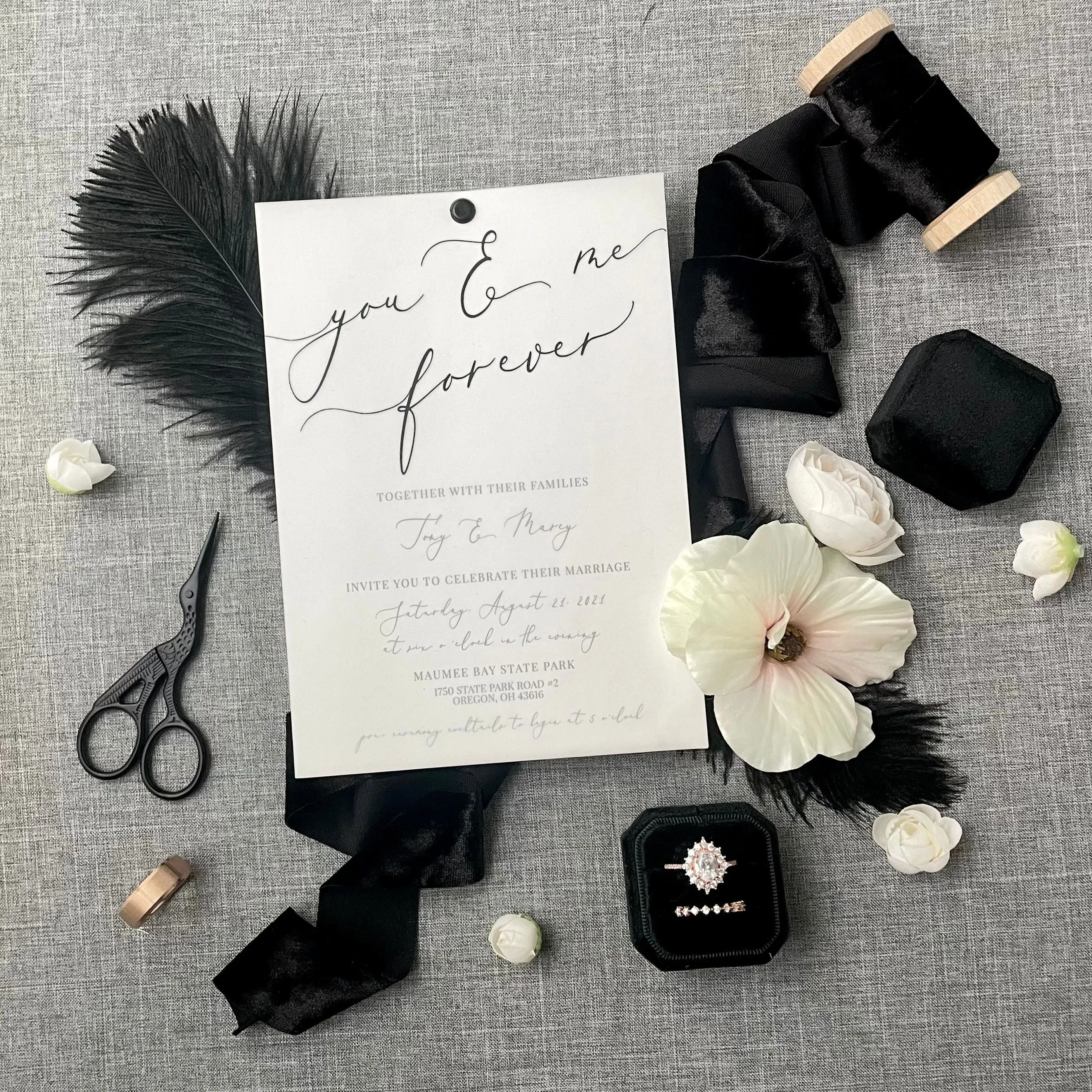 Black Velvet Ribbon