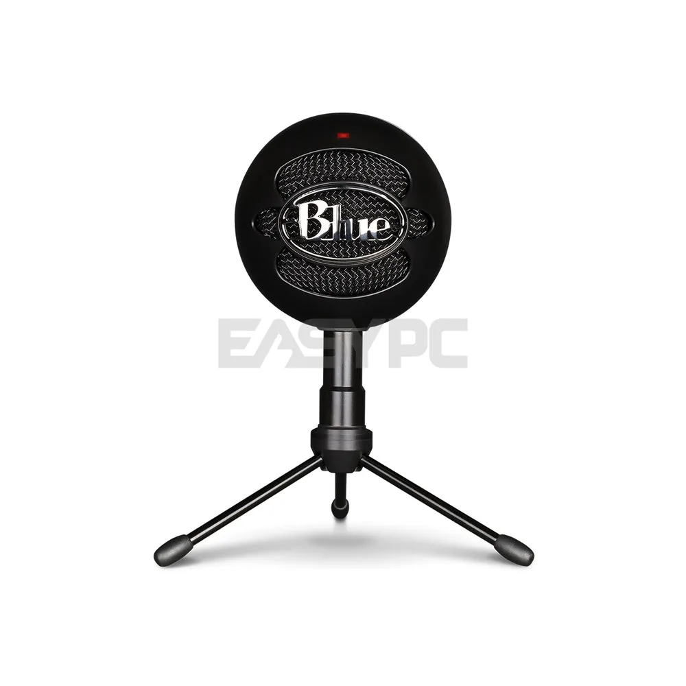 Blue Snowball Ice Black and White Pristine Sound for Recording, Streaming and Podcasting, Streaming Microphone 1ION
