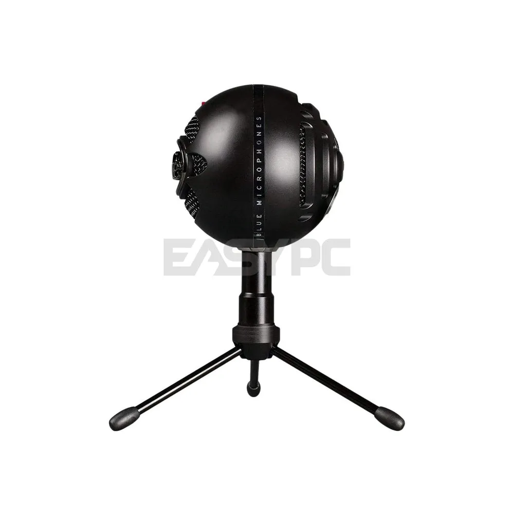 Blue Snowball Ice Black and White Pristine Sound for Recording, Streaming and Podcasting, Streaming Microphone 1ION