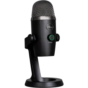 BLUE YETI NANO USB CONDENSER MICROPHONE BLU-YETINANOBK Black