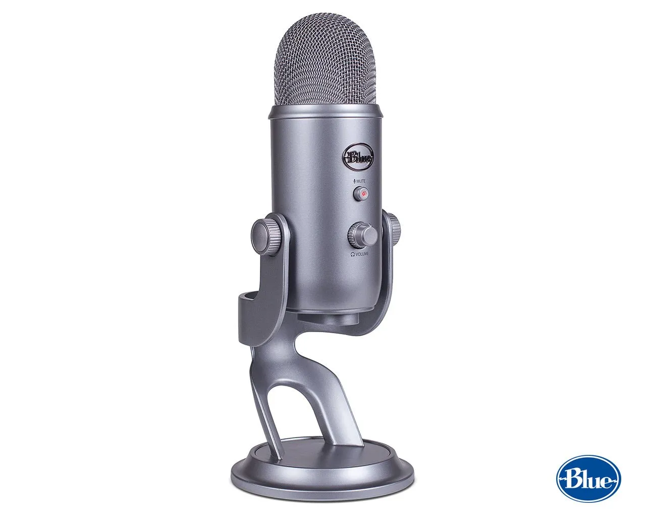 Blue Yeti Premium Multi-Pattern USB Mic for Recording