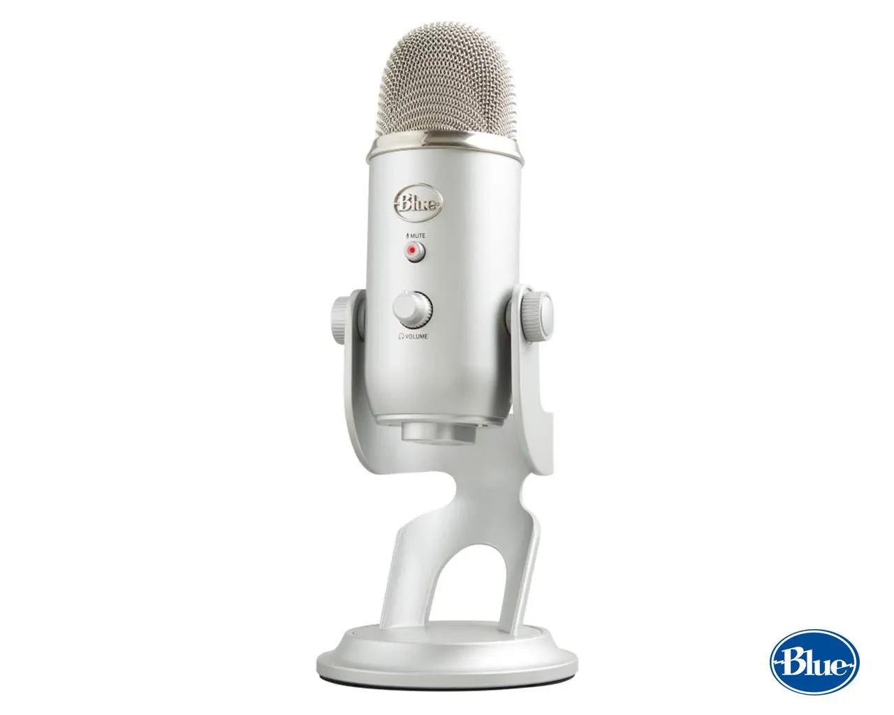 Blue Yeti Premium Multi-Pattern USB Mic for Recording