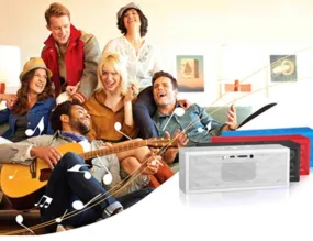 Bluetooth Teleconference FM Music 2.1 Speaker