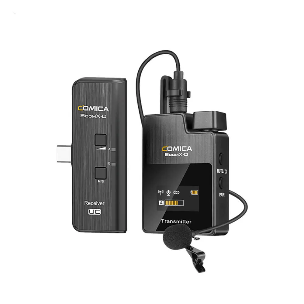 BoomX-D UC1 2.4G Wireless Microphone Transmitter with UC Smartphone Receiver - CLEARANCE
