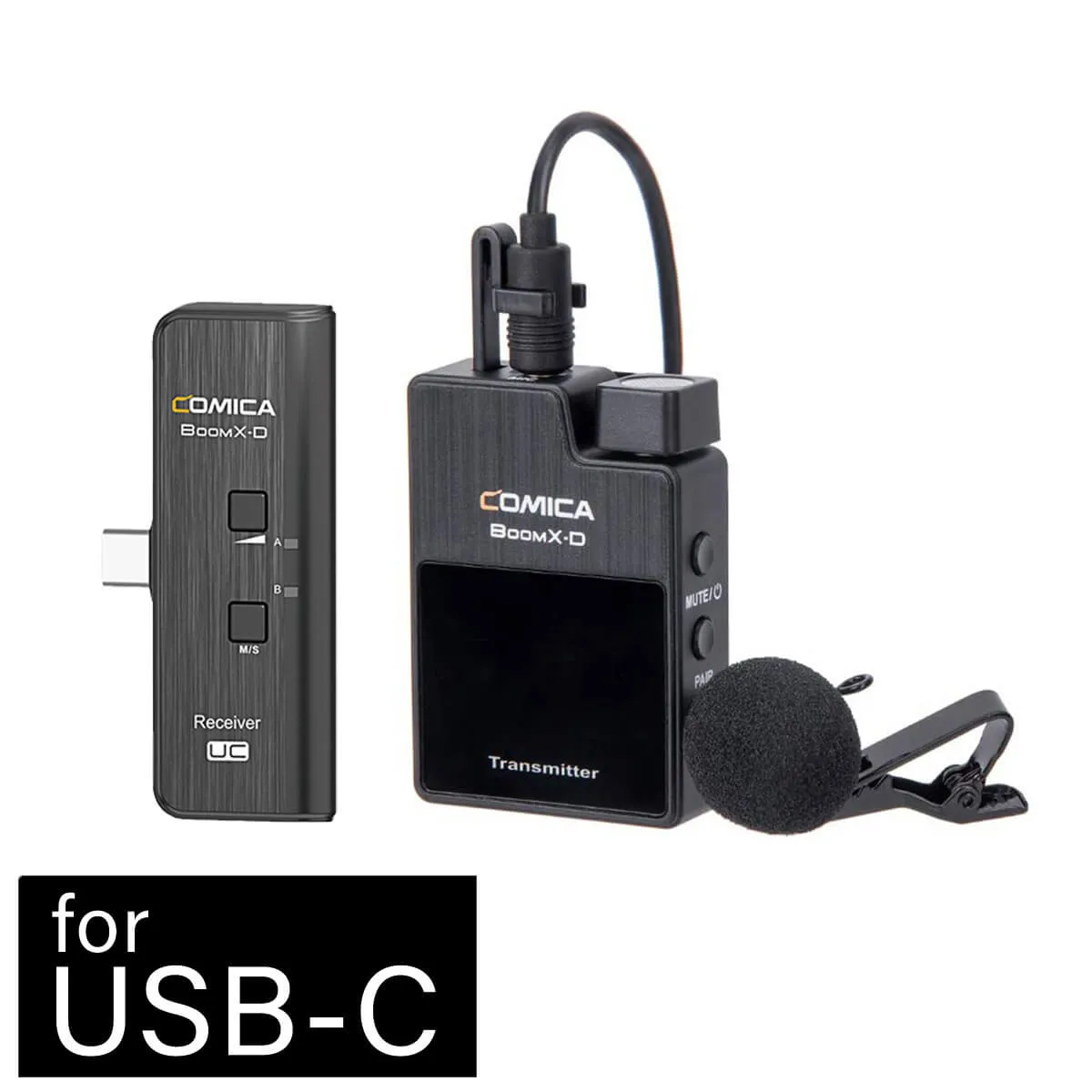 BoomX-D UC1 2.4G Wireless Microphone Transmitter with UC Smartphone Receiver - CLEARANCE
