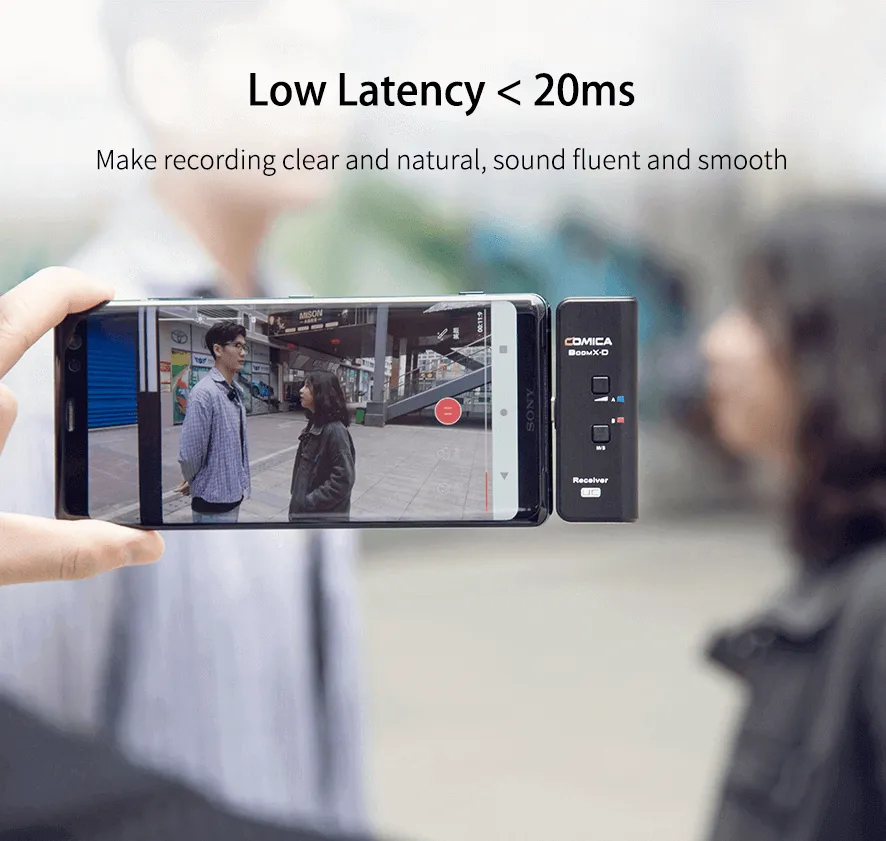 BoomX-D UC1 2.4G Wireless Microphone Transmitter with UC Smartphone Receiver - CLEARANCE