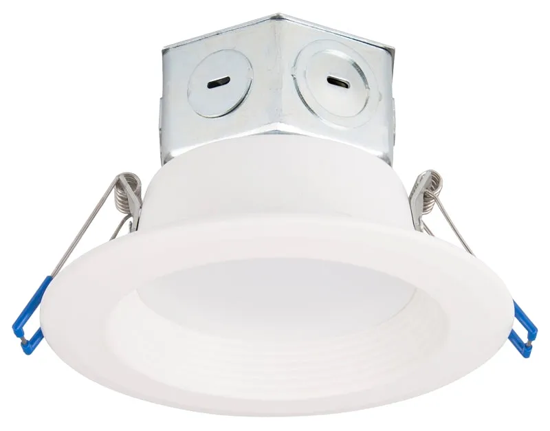 Boston Harbor DL4-051-3K Recessed LED Kit, Steel & Aluminum, White, 1-Piece :EA: QUANTITY: 1