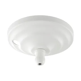 Bowl Kit Cap from the Bowl Kits Caps Collection in Studio White Finish by Quorum