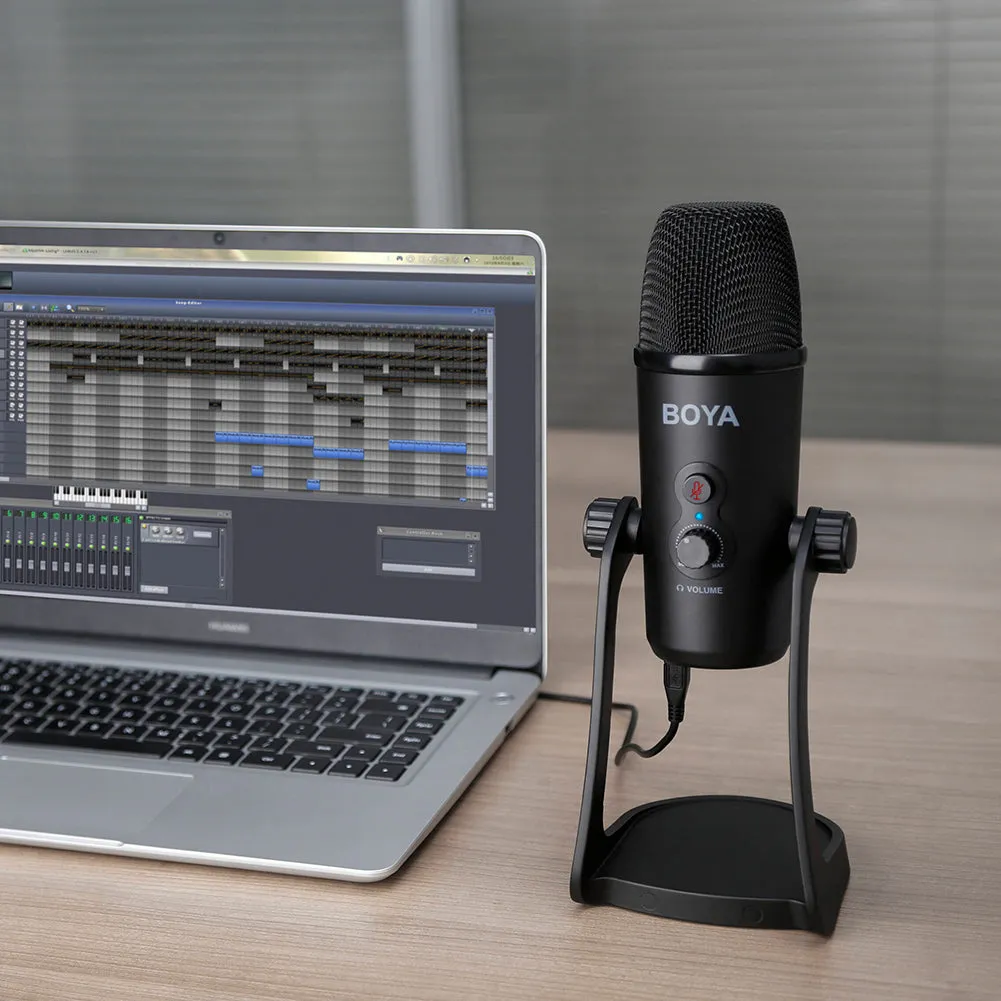Boya BY-PM700 USB Condenser Podcast Microphone (OPEN BOX)