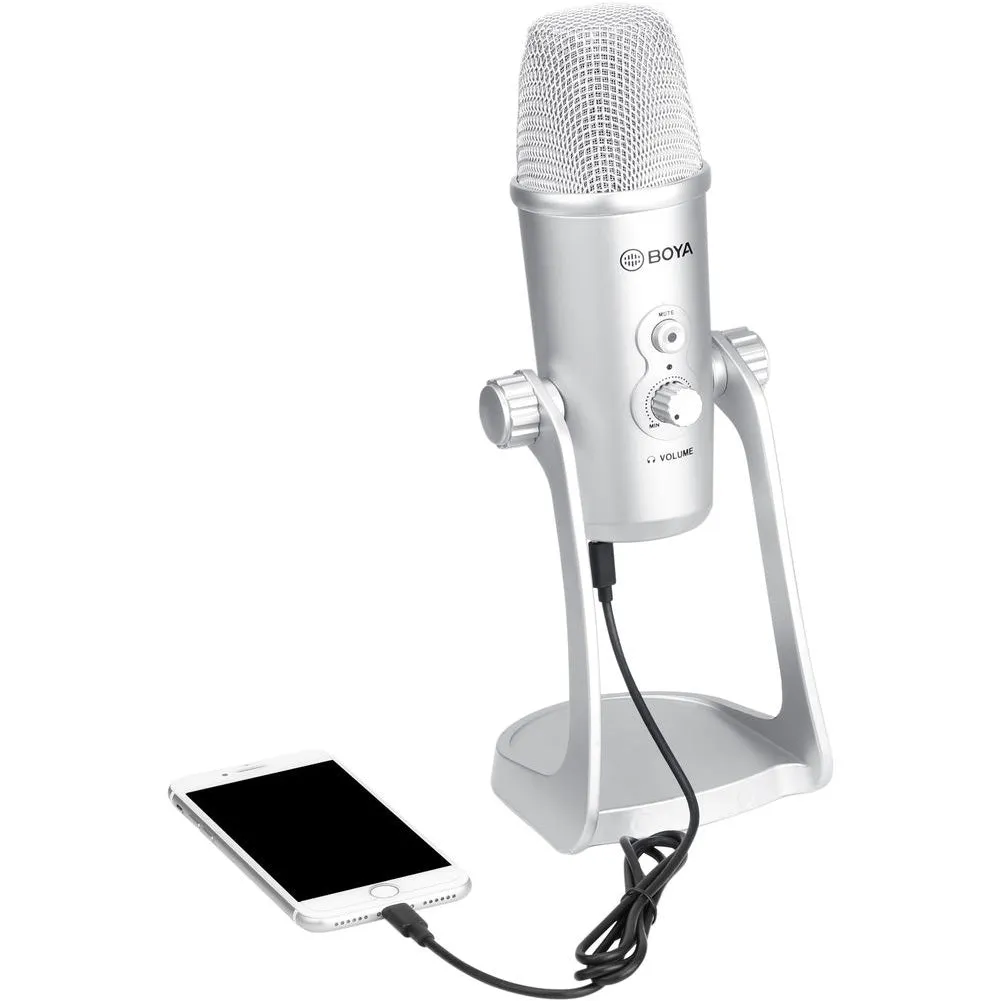 Boya BY-PM700SP USB Condenser Microphone for USB/Type-C/Lightning