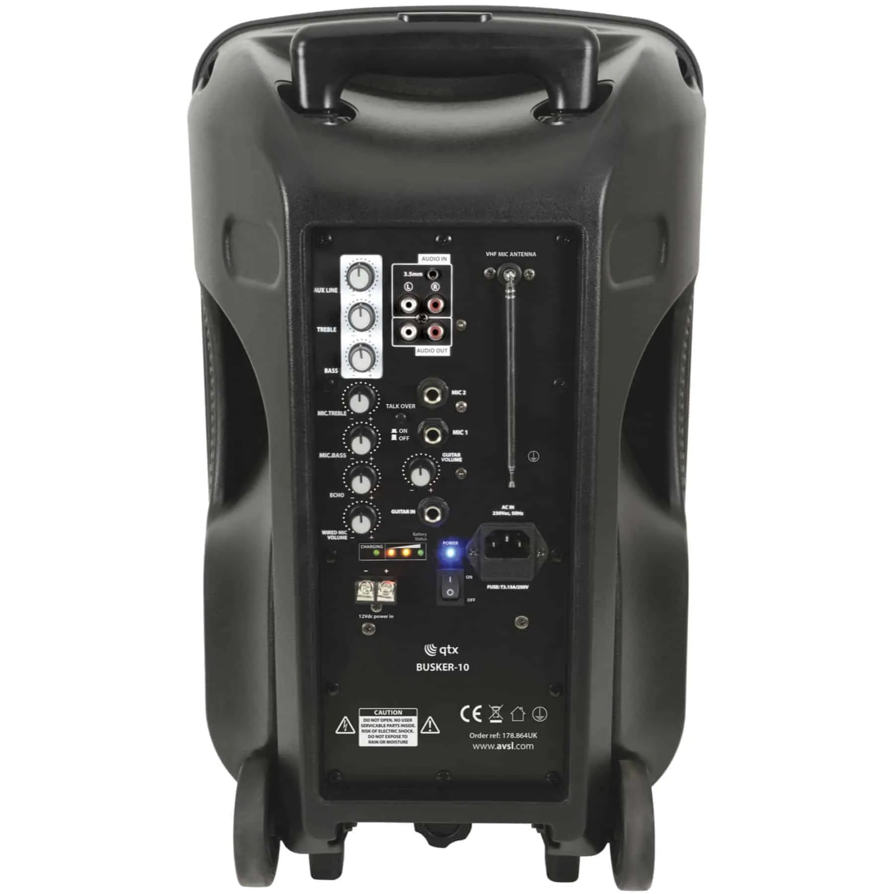BUSKER 10 60w PA RECHARGE & MAINS