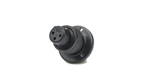 CAD FM-2A Astatic Flange Mount w/ Integrated XLR Gooseneck Mic