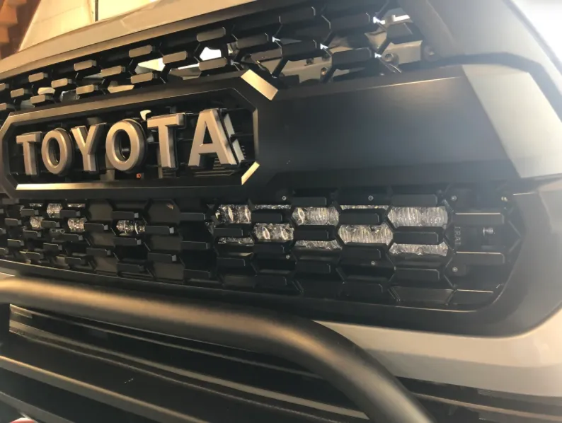 Cali Raised Grille LED Light Bar Kit For Tacoma (2016-2023)