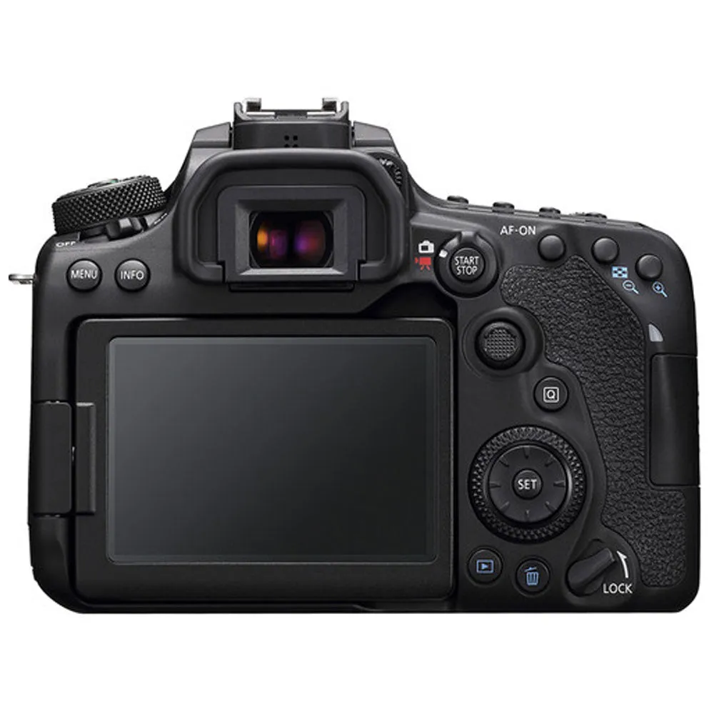 Canon EOS 90D 32.5MP Digital SLR Camera with Canon EF-S 10-18mm f/4.5-5.6 IS STM Lens Basic Kit
