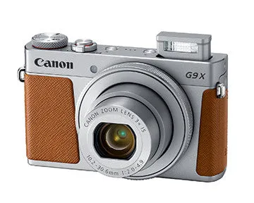 Canon PowerShot G9X Mark II Digital Camera (Silver)