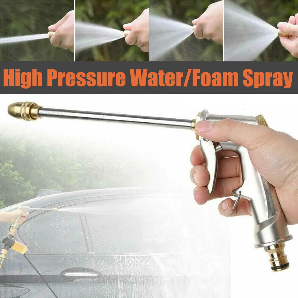 Car Wash Tool Kit Set High Pressure Water Gun Pipe Free Gift-Wireless Vacuumer - #CWASH-F001