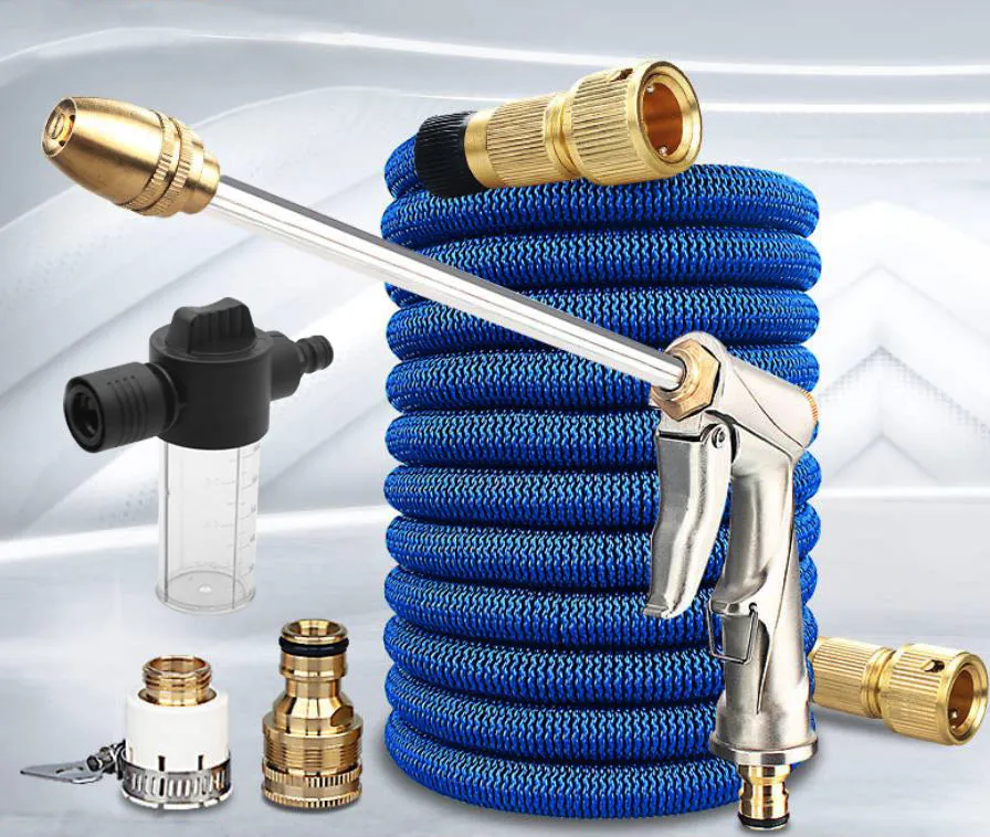 Car Wash Tool Kit Set High Pressure Water Gun Pipe Free Gift-Wireless Vacuumer - #CWASH-F001