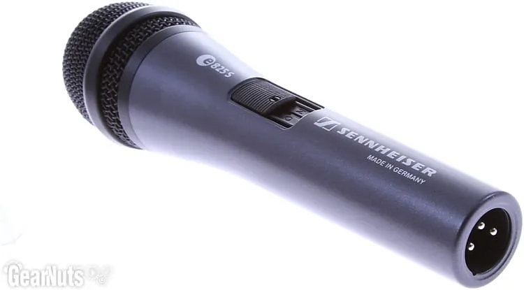 Cardioid Dynamic Vocal Microphone Sennheiser e825-S Handheld Cardioid Dynamic Microphone with On/Off Switch