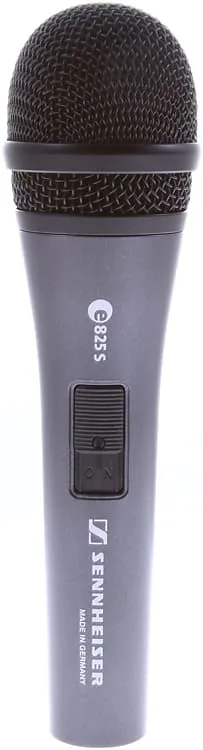Cardioid Dynamic Vocal Microphone Sennheiser e825-S Handheld Cardioid Dynamic Microphone with On/Off Switch