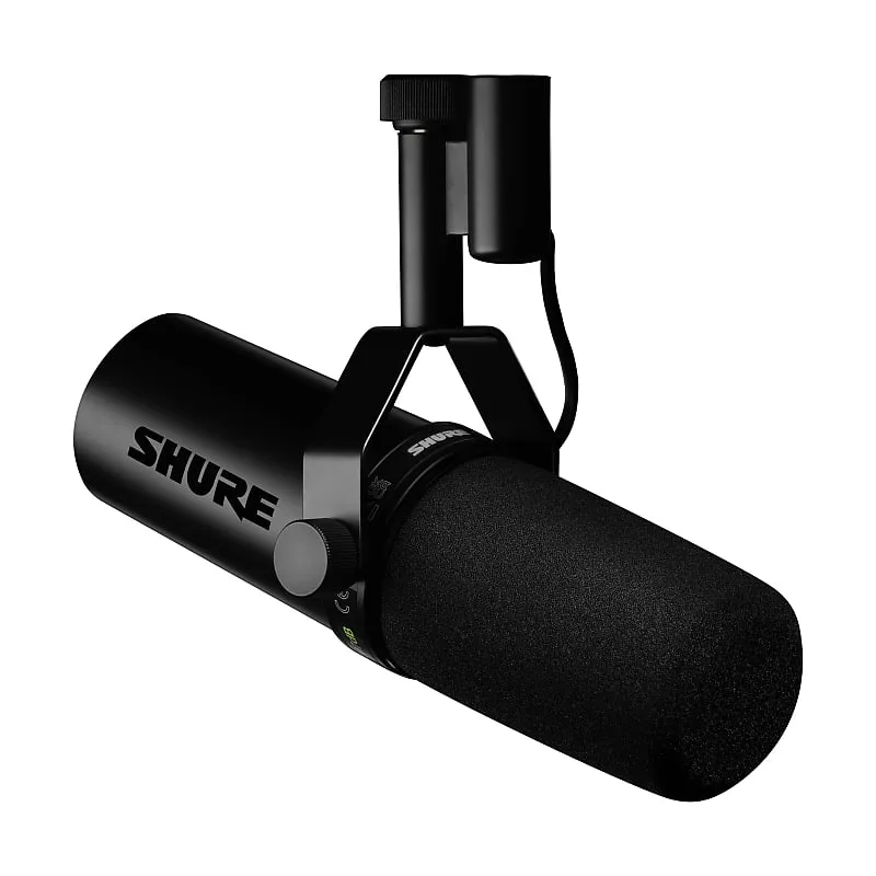 Cardioid Dynamic Vocal Microphone Shure SM7dB Cardioid Dynamic Microphone with Built-In Preamp