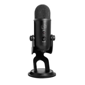 Certified Refurbished - Blue Microphones Yeti USB Microphone - Blackout Edition