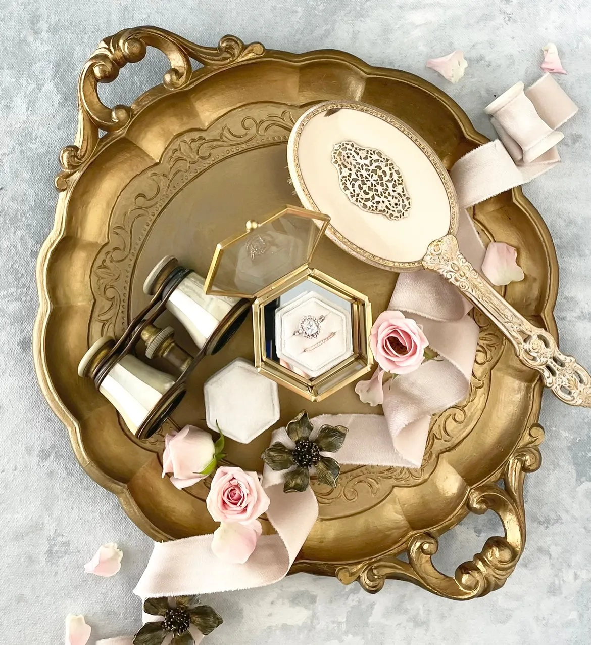 Champagne Styling Ribbon