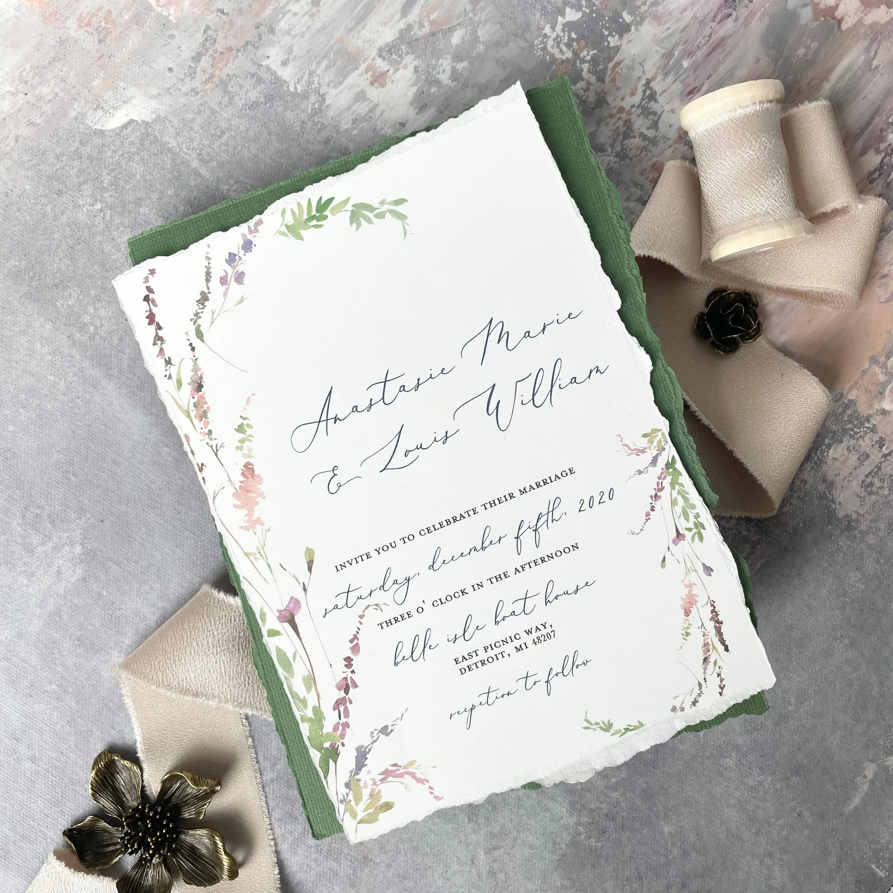 Champagne Styling Ribbon