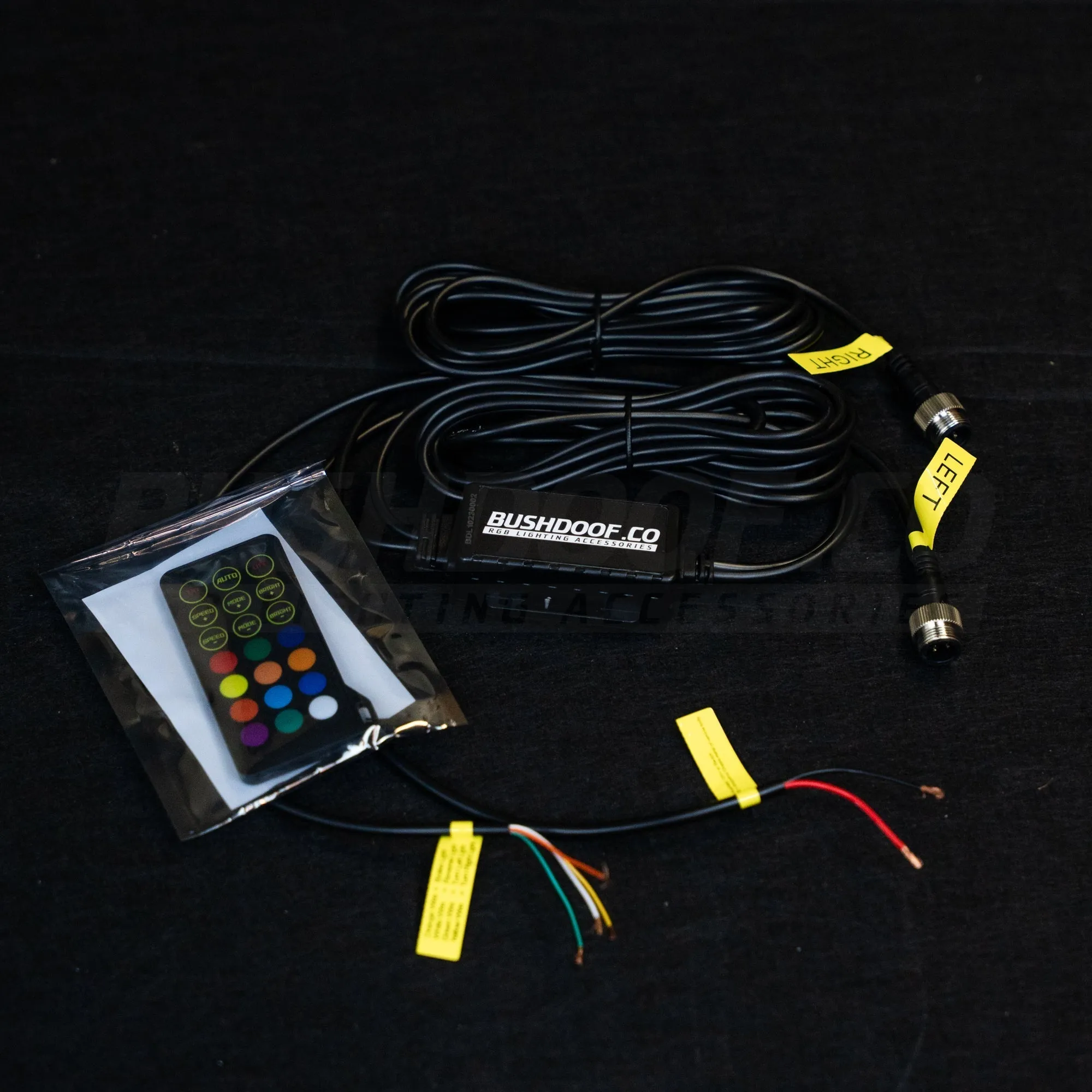 Chasing RGB Rock Lights - 8 Pack