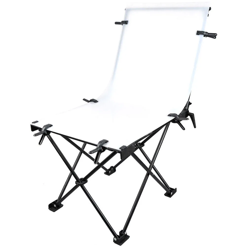 Complete Product and Food Photography LED Lighting & Table Kit