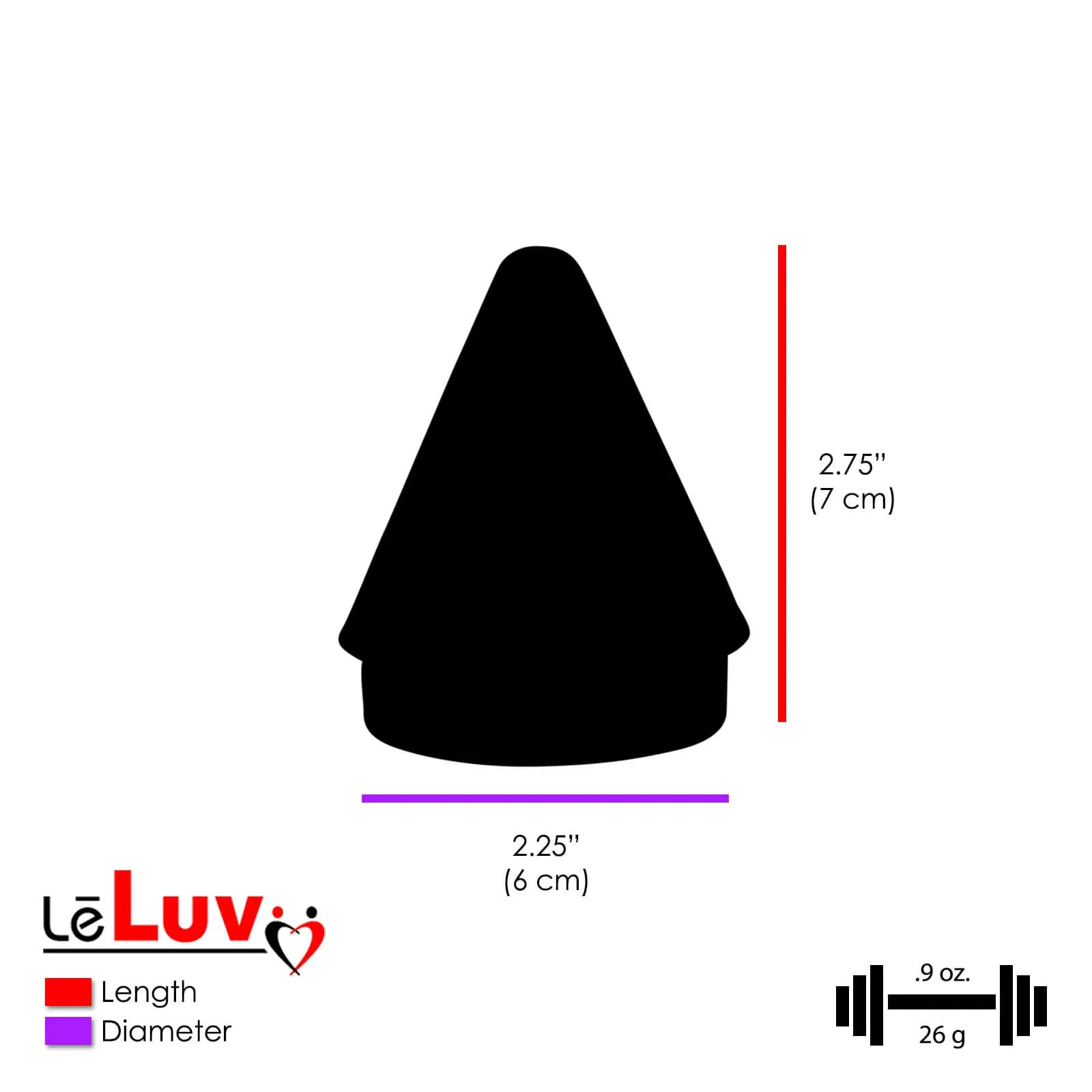 Constriction Ring Easy Loader Cone 2.25 Inch EasyOp Penis Vacuum Pump Cylinder