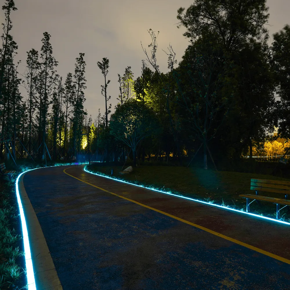 CRG30 Low Voltage In Ground RGB or WW LED Brick Paver Light Square IP67 Waterproof