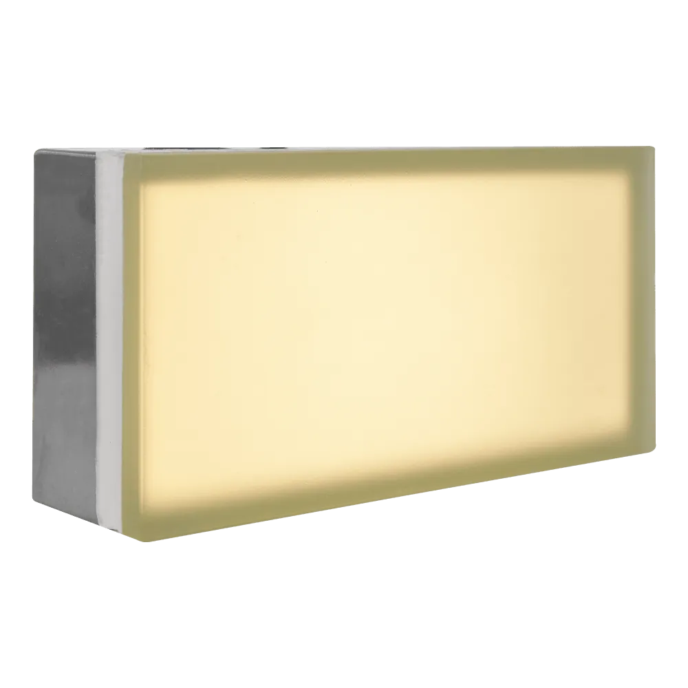 CRG31 Low Voltage In Ground RGB or WW LED Brick Paver Light Rectangle IP67 Waterproof