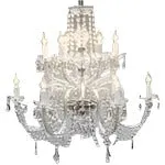 Crystal Chandelier 2-Tier
