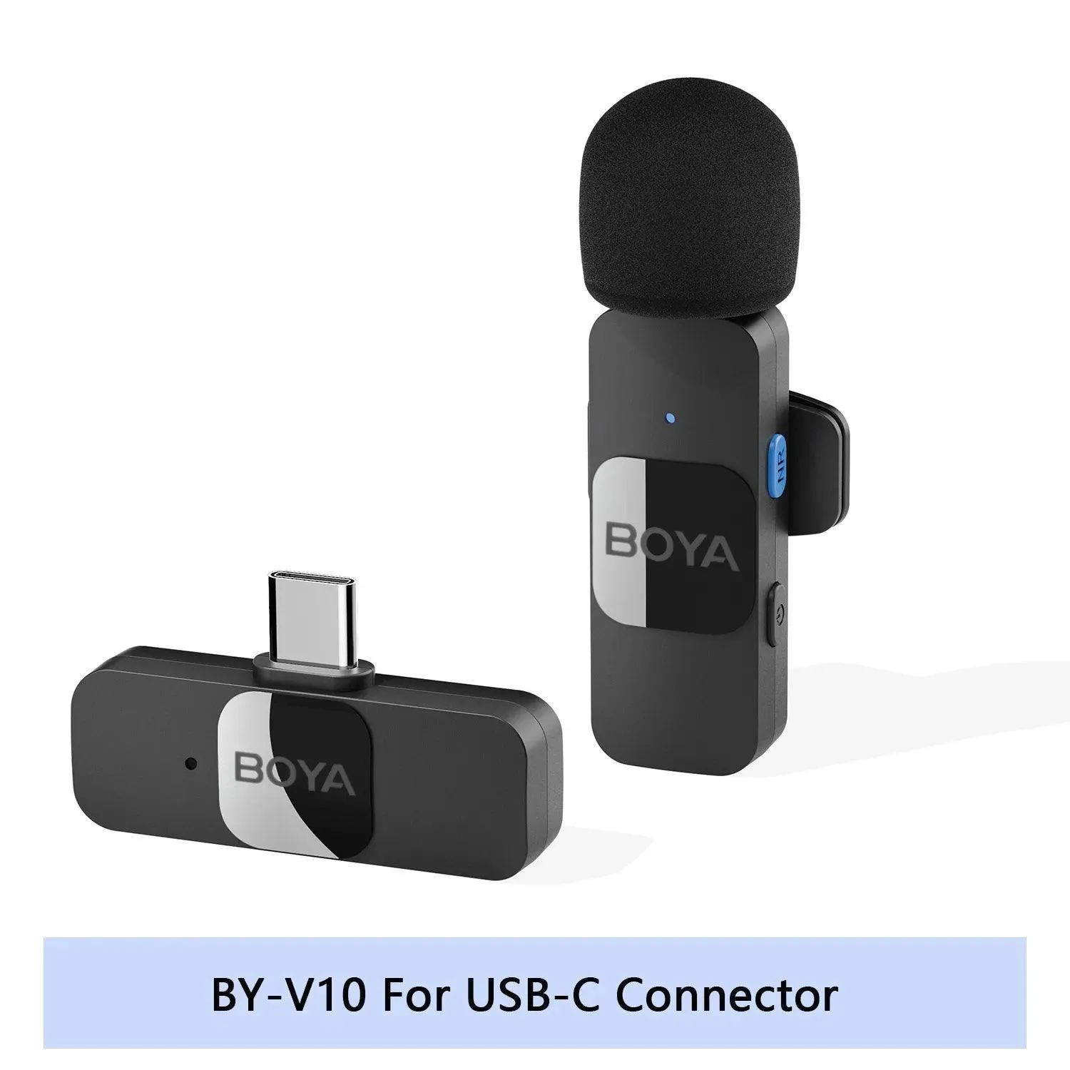 Crystal Clear Wireless Lavalier Microphone for YouTube Vlogging & Live Streaming