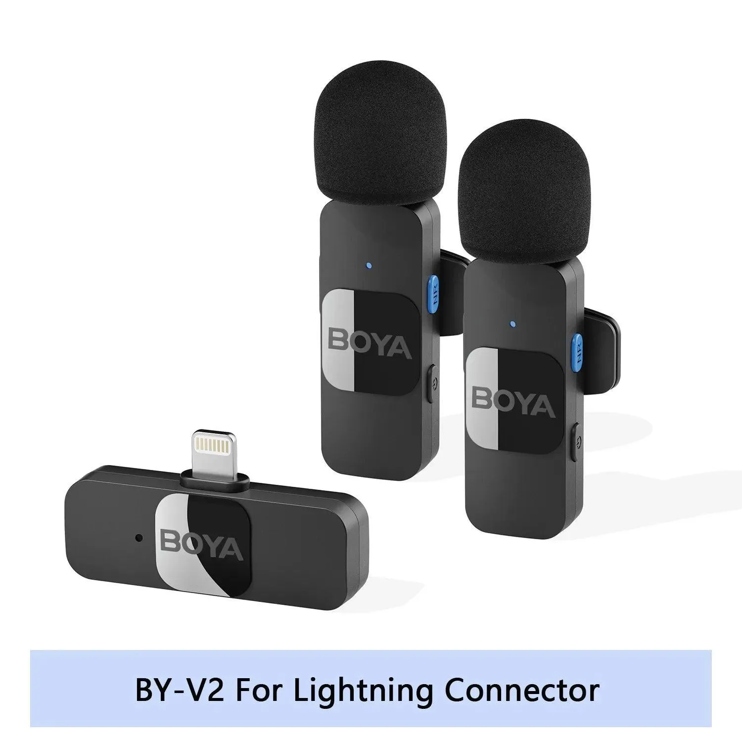 Crystal Clear Wireless Lavalier Microphone for YouTube Vlogging & Live Streaming
