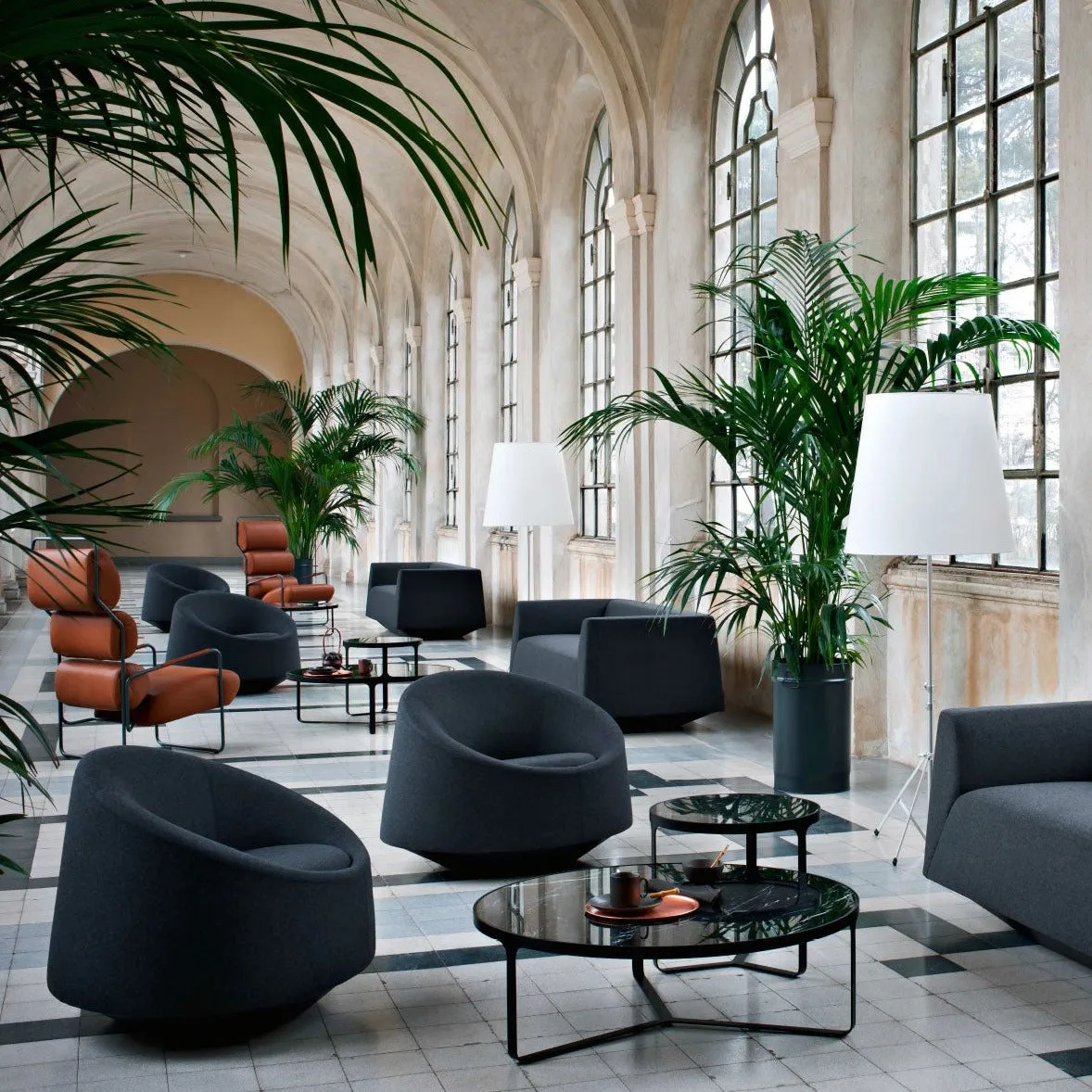 Crystal Round Armchair