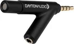 Dayton Audio iMM-6 Calibrated Measurement Microphone for iPhone, iPad Tablet