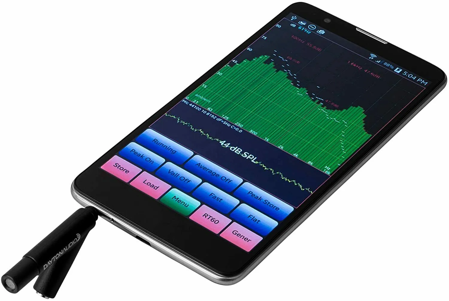 Dayton Audio iMM-6 Calibrated Measurement Microphone for iPhone, iPad Tablet