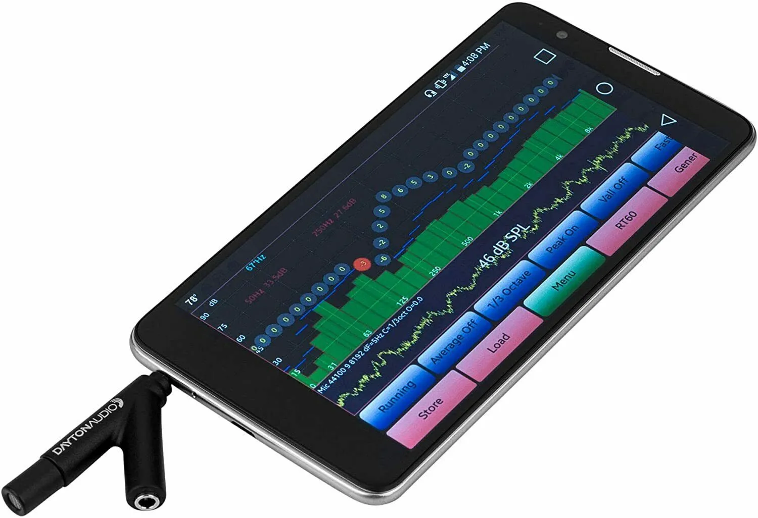 Dayton Audio iMM-6 Calibrated Measurement Microphone for iPhone, iPad Tablet