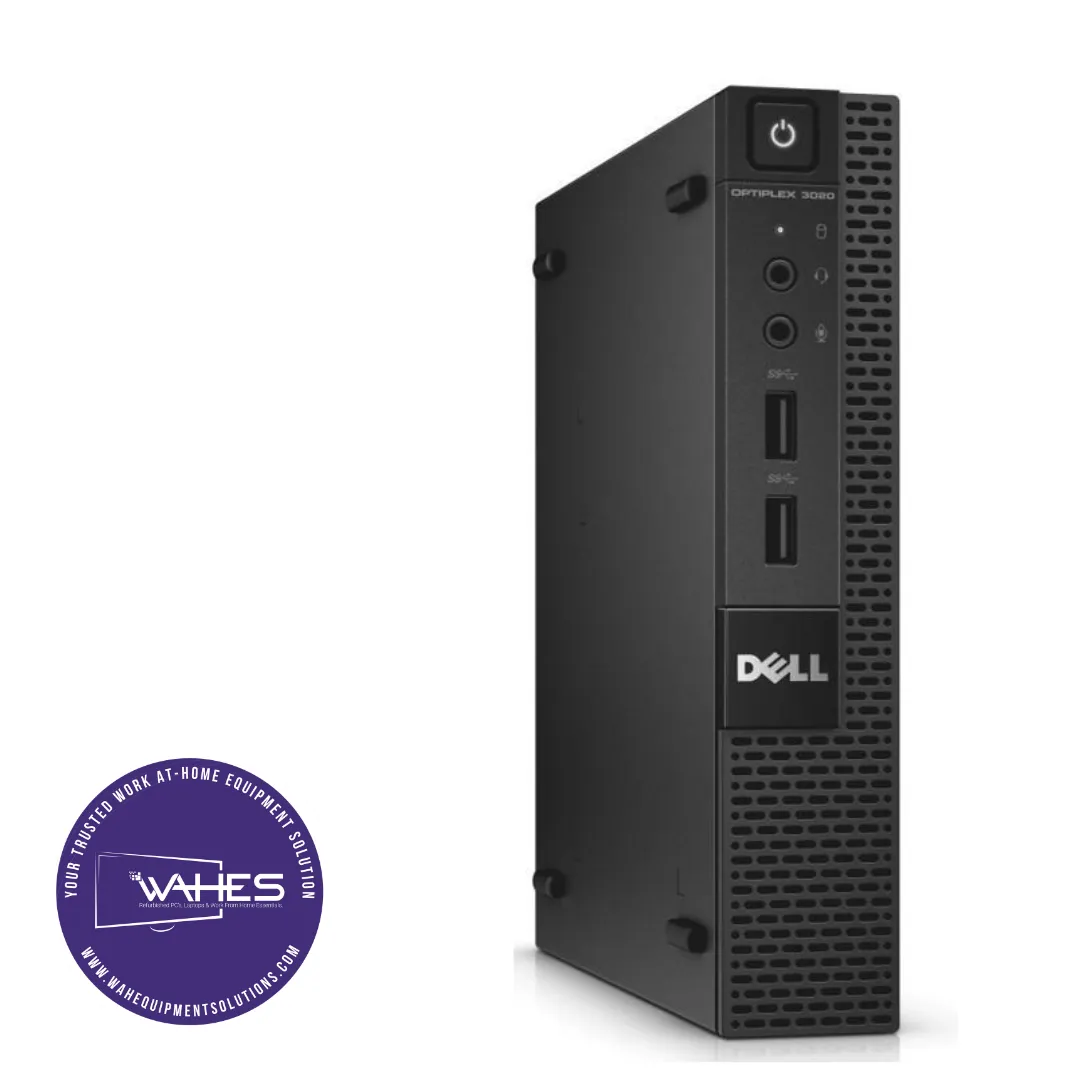 Dell Optiplex 3020 Micro Refurbished GRADE A Single Desktop PC Set (19-24" Monitor   Keyboard and Mouse Accessories): Intel i5-4590T @ 2.2 Ghz| 8GB Ram|250GB SSHD|Call Center Work from Home|School|Office