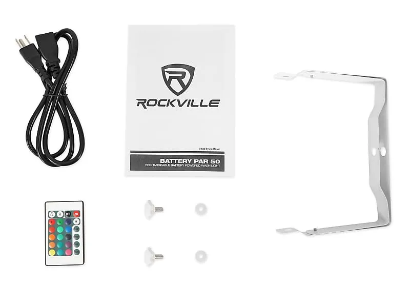 DJ Kit Rockville RPG102K with 10" Speakers   Mic   Stands   Front   Overhead Light   LED Fog RPG102K RFAAW DJ PACK 3