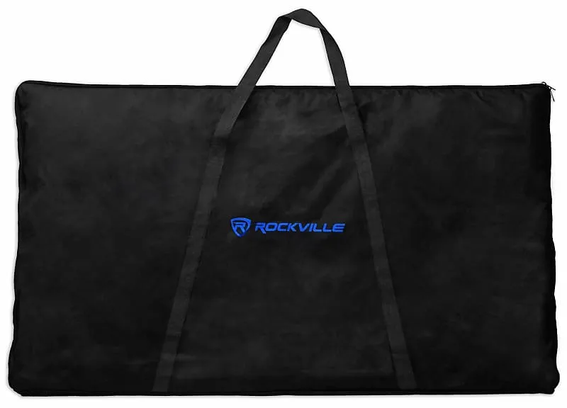 DJ Kit Rockville RPG102K with 10" Speakers   Mic   Stands   Front   Overhead Light   LED Fog RPG102K RFAAW DJ PACK 3