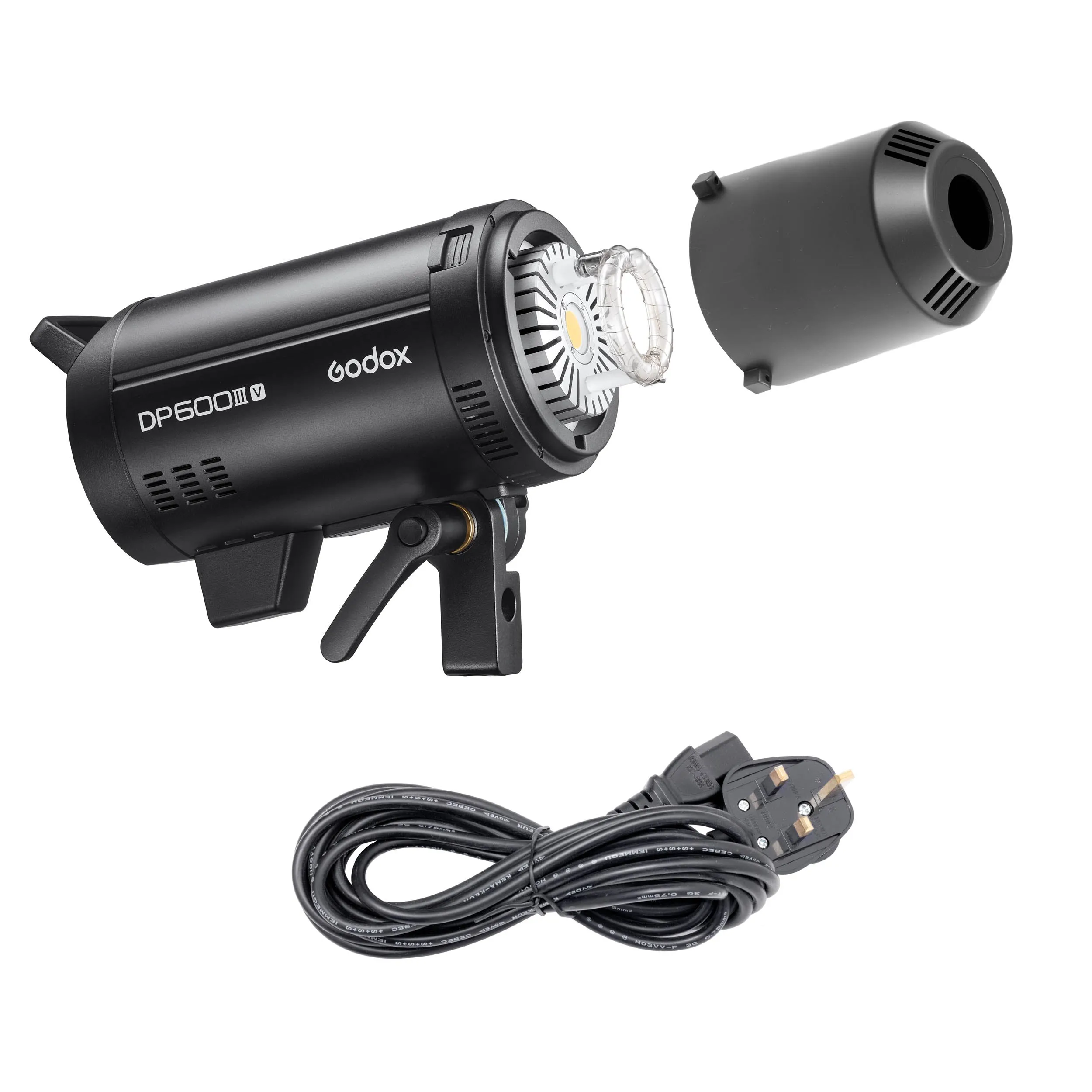 DP600IIIV 600Ws Professional Studio Monolight Flash 30W LED Modelling Lamp