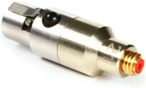 DPA Microphones DAD6021 Miniature Series Microdot to TA5F Microphone Adapter for Audio-Technica ATWU-101 and Lectrosonics Transmitters