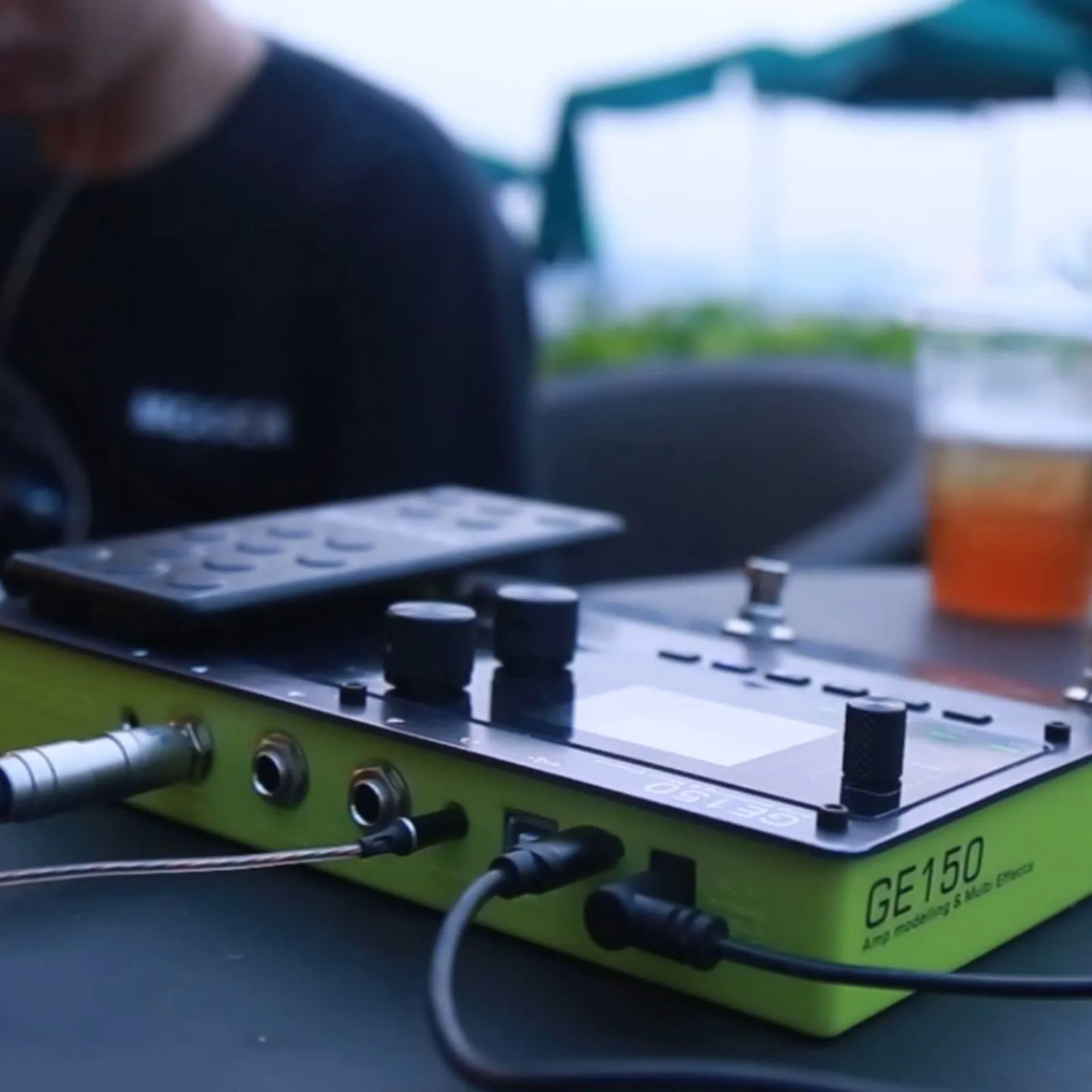 Electric Guitar Amp Modelling Multi Effects Pedal Portable.