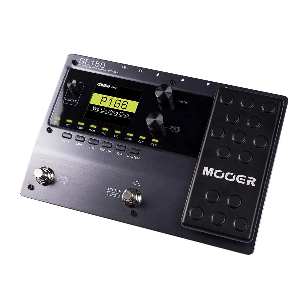 Electric Guitar Amp Modelling Multi Effects Pedal Portable.