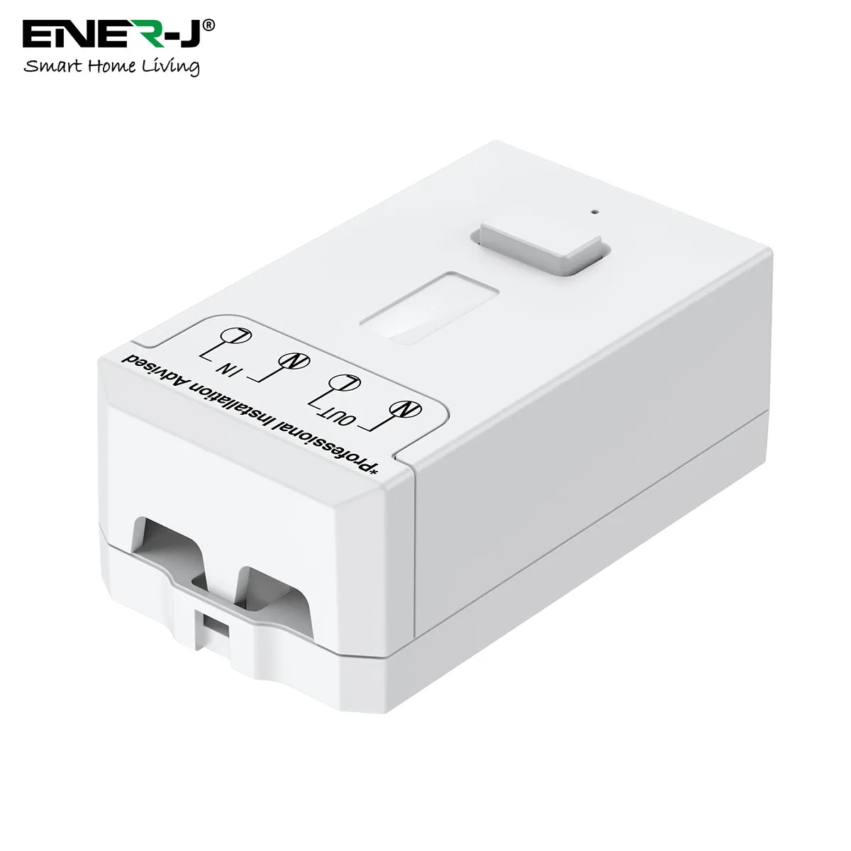ENER-J Mini FOB Wireless Switch 1 Gang, Black  for ECO RANGE   500W RF Receiver