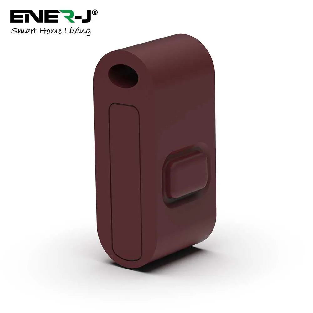 ENER-J Mini FOB Wireless Switch 1 Gang, Black  for ECO RANGE   500W RF Receiver