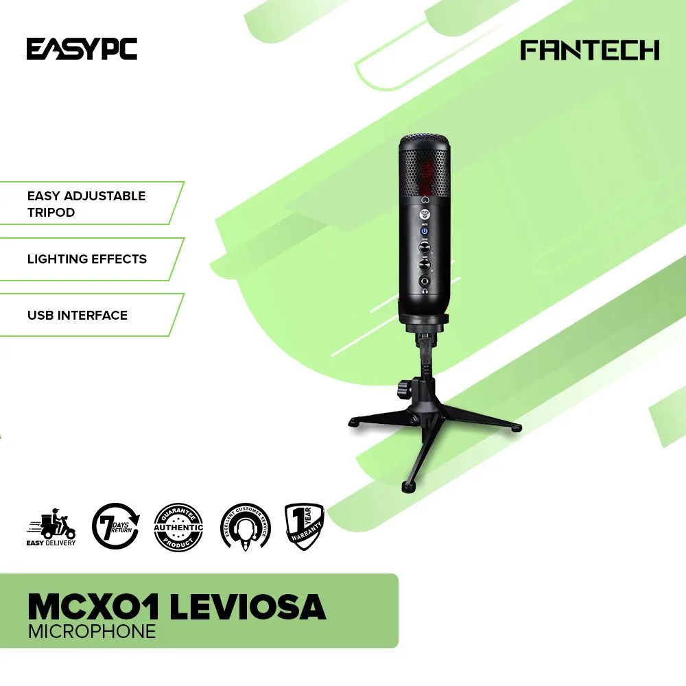 Fantech MCXO1 Leviosa RGB Illumination USB Microphone