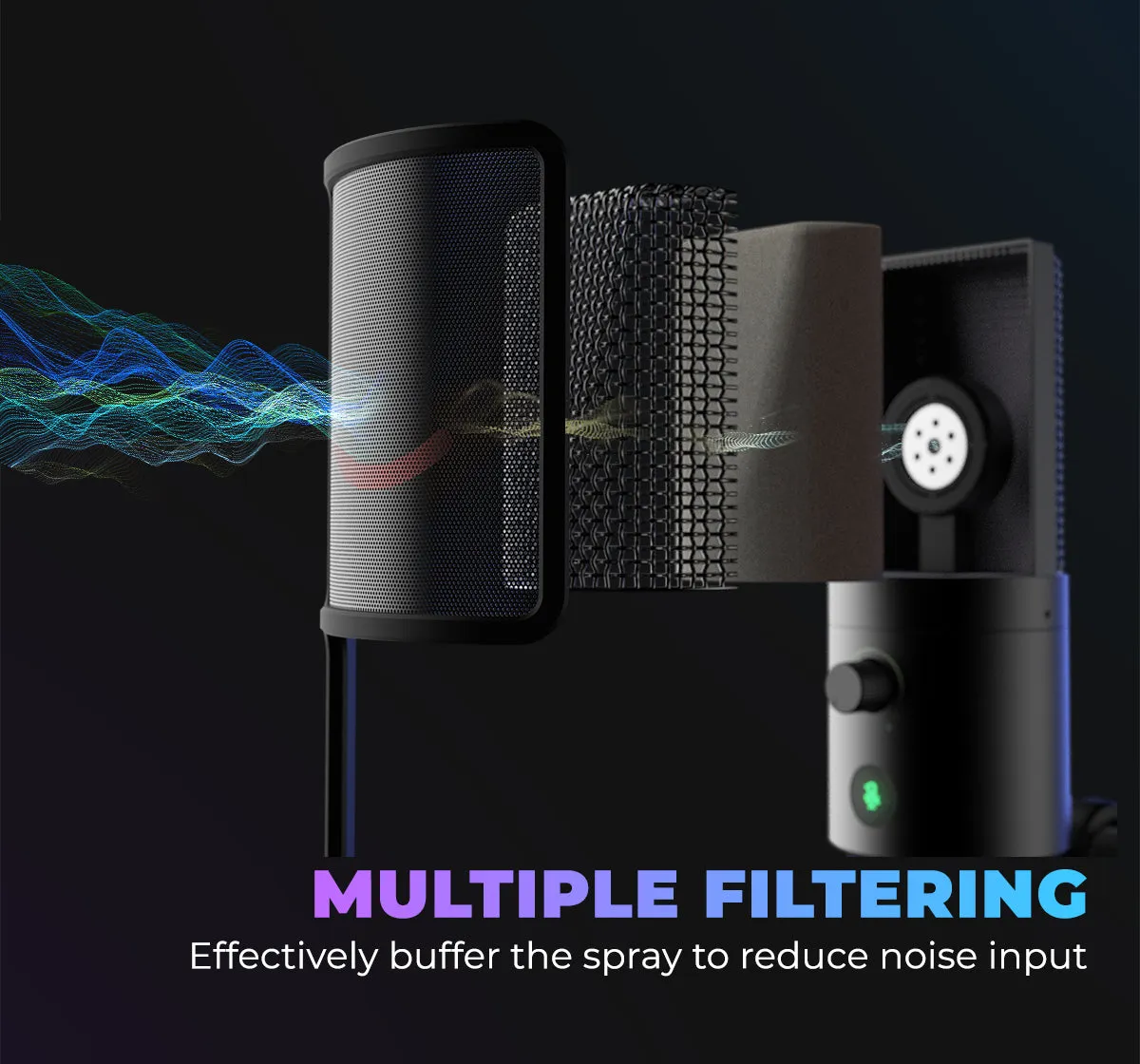 Fifine x DELE T669 PRO3 USB Microphone Bundle